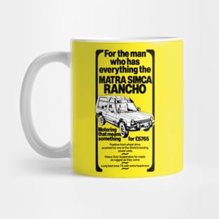 MATRA RANCHO - advert Mug